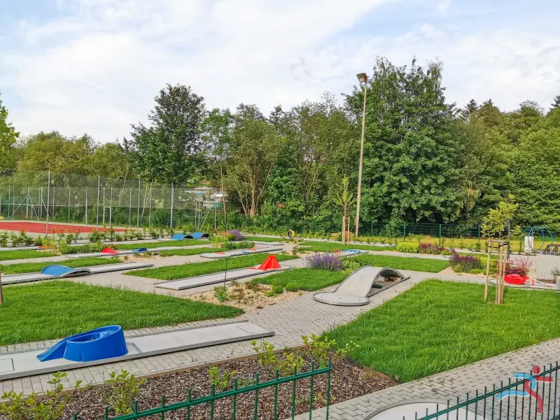 výlet Minigolf v Pelhřimově